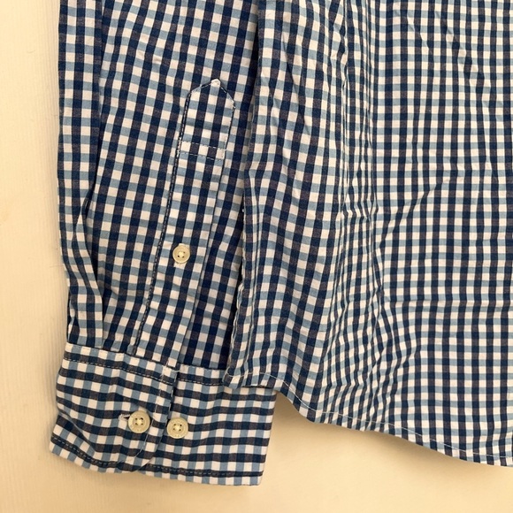 NWT Tommy Hilfiger Blue Gingham Button-Down Shirt M - Picture 6 of 16